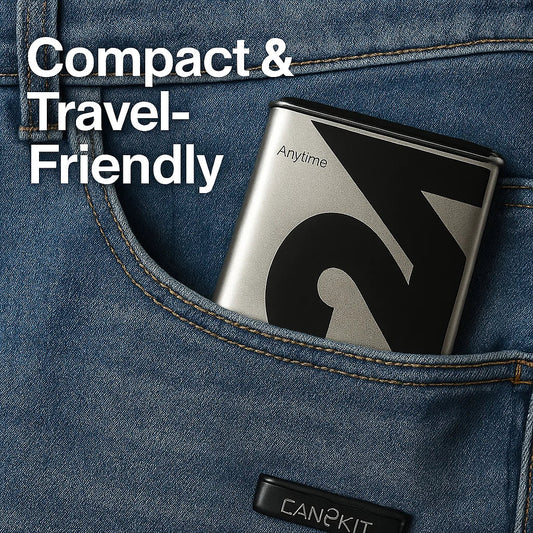 🌟 Portable Cigarette Case - Stainless Steel Design