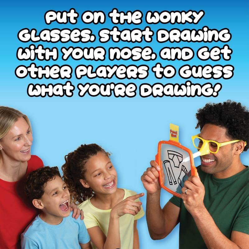 🖌️🎨Pencil Nose Family Drawing Game | Ages 8 to Adult - Spark Creativity. Connect & Play