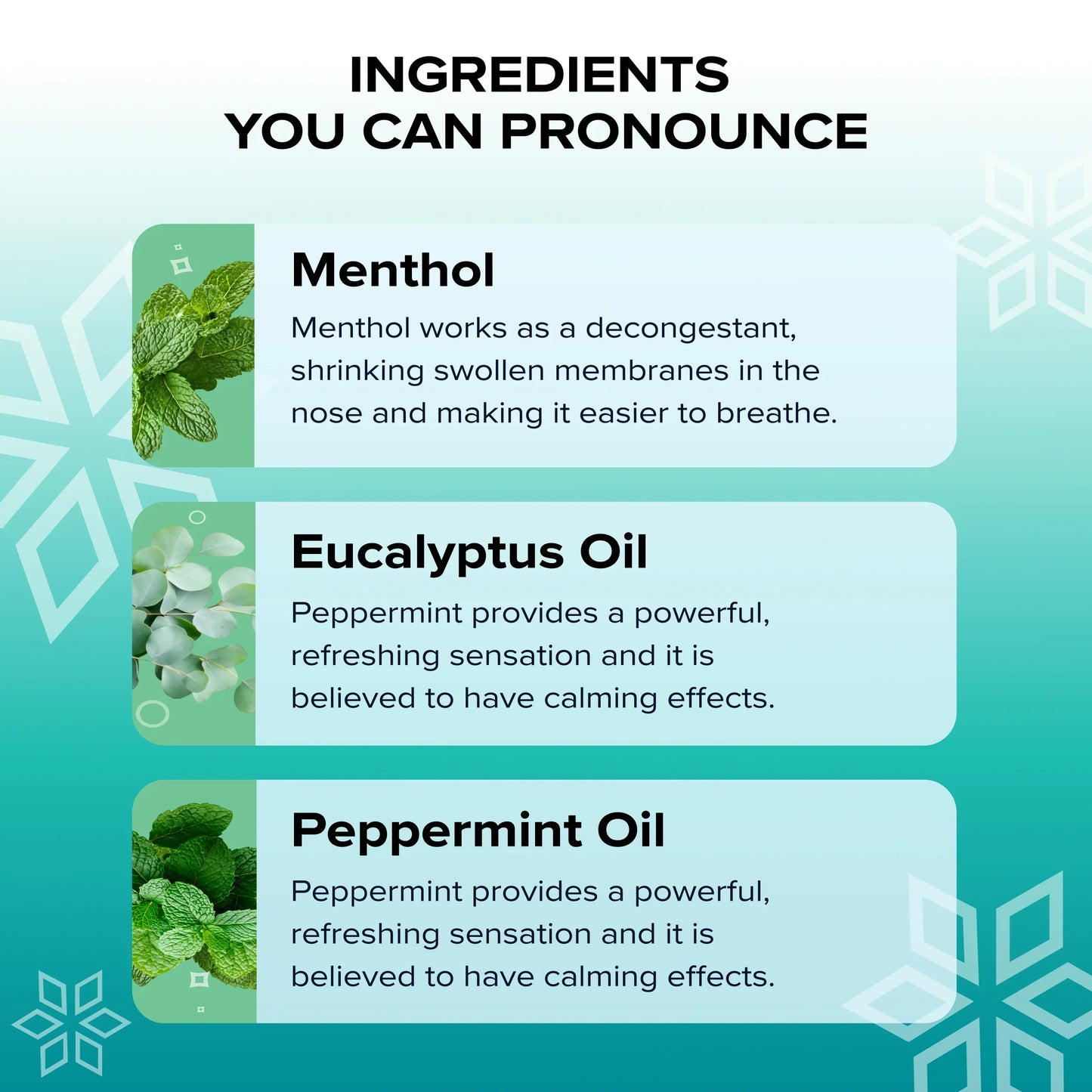 Refreshing Nasal Stick 3-Pack | Breathe Easier with BoomBoom’s Vapor Flow Technology™