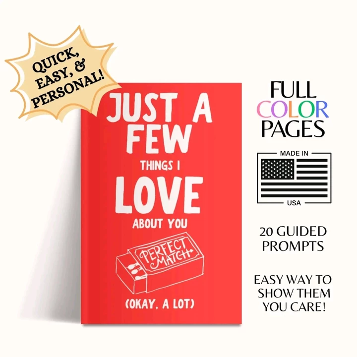 💖 "Just a Few Things I Love About You"Gift Book