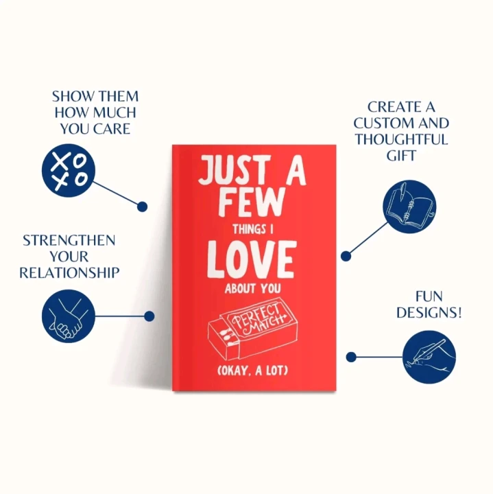 💖 "Just a Few Things I Love About You"Gift Book